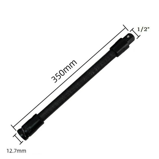 Drive Socket Extension Bar Adapter Connective Rod Flexible Shaft Ratchet Wrench