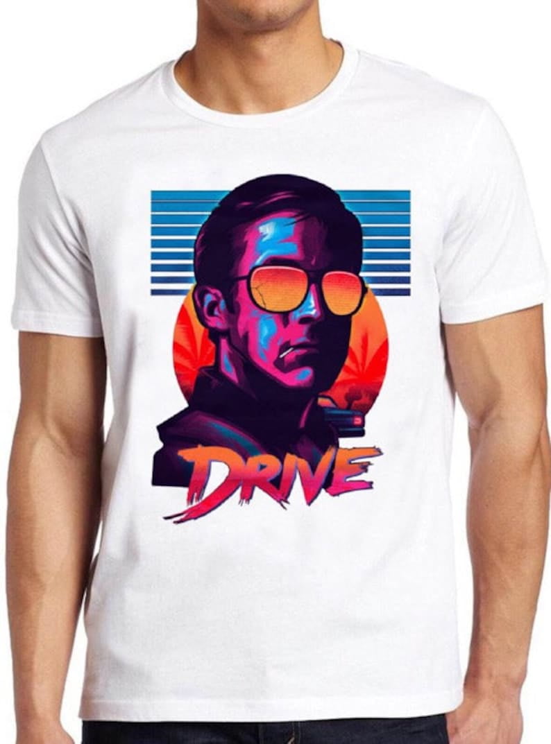 Drive T Shirt Bike Cult Movie Film Road Driver Cool Gift Tee 263