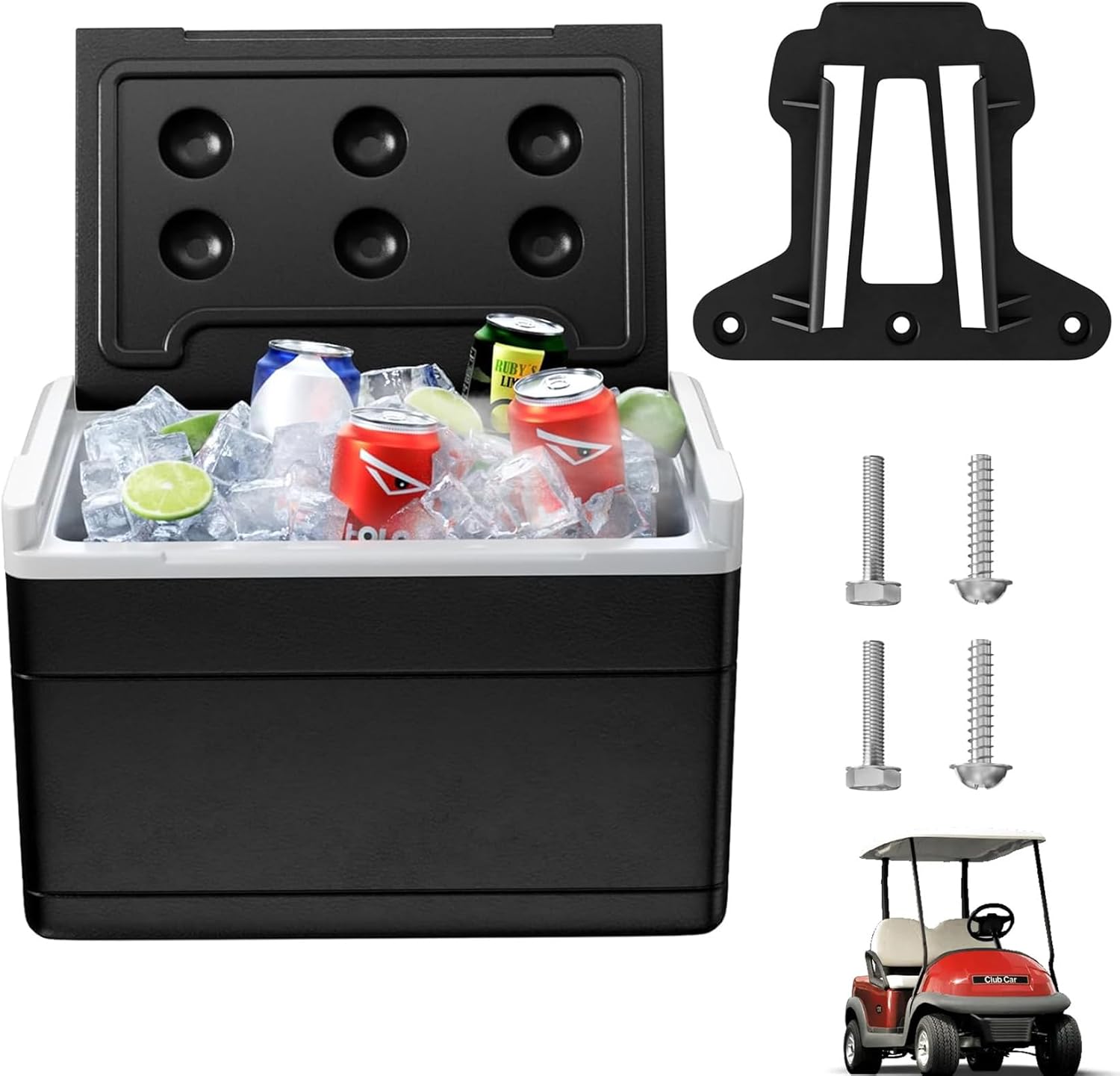 DriveUp Club Car Precedent Cooler, Club Car Cooler with Mounting