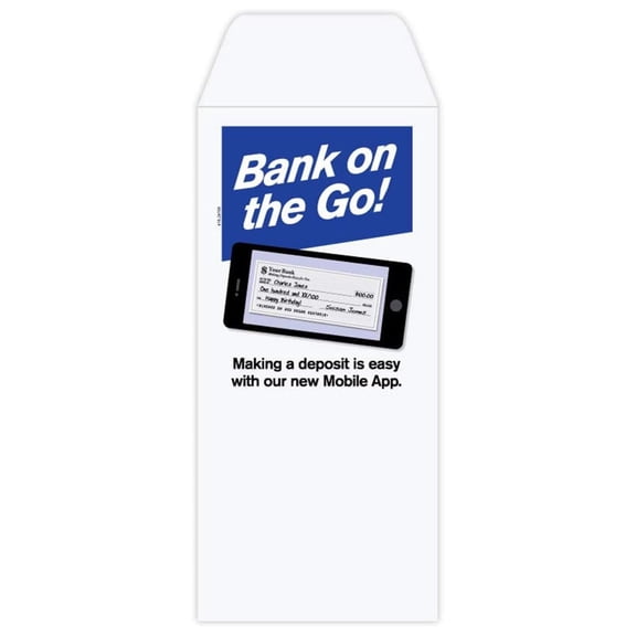 Drive Up Money Envelopes Bank On The Go Phone Use 500 Per Box