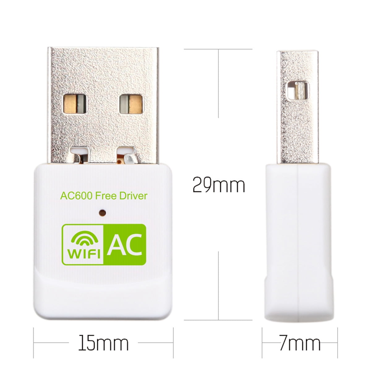 Drive-free 600m dual-frequency USB wireless network card 2.4G/5.8G ...