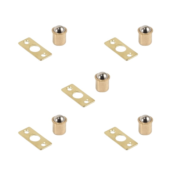 Drive in Ball Catch with/without StrikePlate for Closet Door Adjustable Tension Ball Quick Fixing