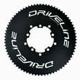 thumbnail image 1 of Driveline AL7075 Road Bike Bicycle TT Chainring 75T, BCD 110/130mm, Black #ST1496, 1 of 3
