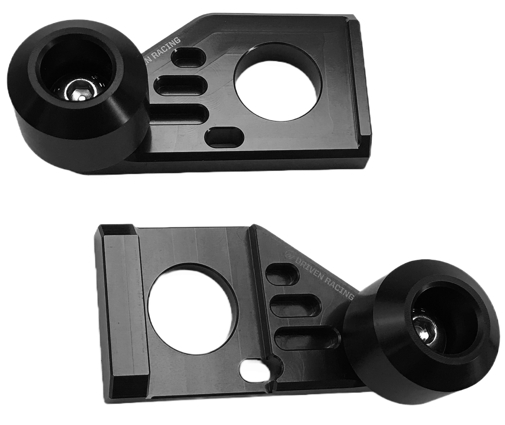 Driven Black Axle Block Sliders (DRAX102BK)