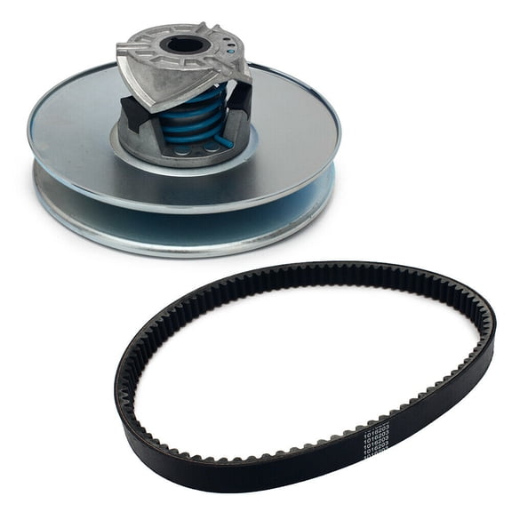 Driven Clutch Assembly w/ Drive Belt for Club Car DS 1997-Up & Precedent 2004-UP Golf Carts