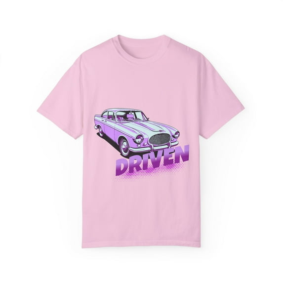 Driven Neon Cadillac Graphic Tee Unisex Streetwear Shirt
