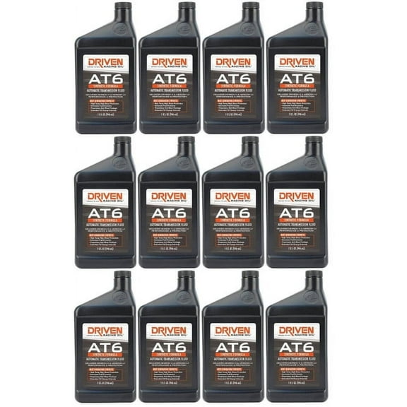 Driven Racing AT6 Dexron VI Transmission Fluid - 1 Quart Synthetic Dexron 6 / Mercon LV Trans Oil