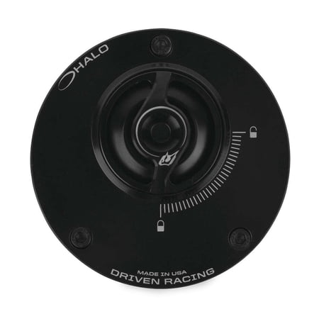 Driven Racing DHFC-BK Halo Fuel Cap - Black