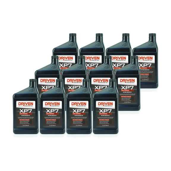 Driven Racing Oil 1706 XP7 10W-40 Semi-Syn. Racing Oil, Case/12