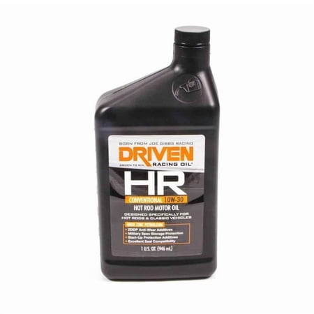 Driven Racing Oil 2006 Hot Rod Conventional 10W-30 Motor Oil - 1 qt. Bottle