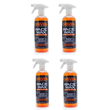 Driven Racing Oil 50060 Race Wax 24 oz. Spray Bottle (4 Pack Bundle)