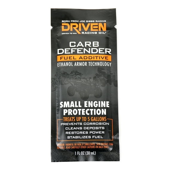 Driven Racing Oil Carb Defender Fuel Additive -1oz Packet