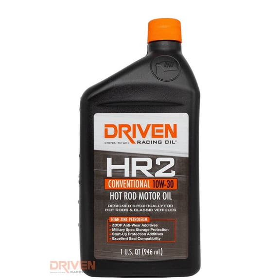 Lunati Drv02006 10W 30 Driven Hr 2 High Zinc Hot Rod Oil For Flat Tappet