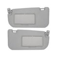thumbnail image 1 of Driver And Passenger Side Sun Visor With Makeup Mirror For Kia Sportage 2005-2010, Replacement OEM 85202-1F090LX-light Grey, 1 of 6