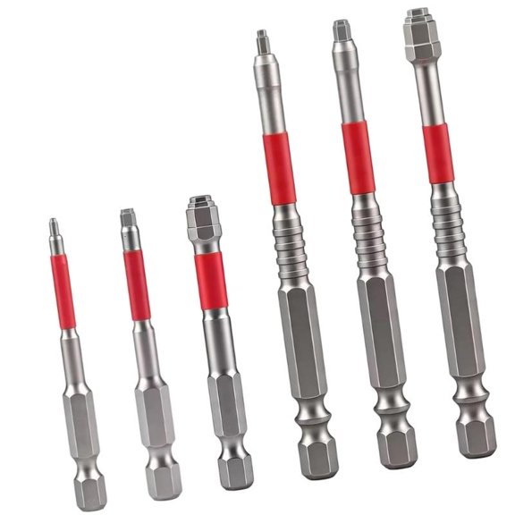 Driver Bits with Magnetic Pickup, S2 Steel 1/4 Inch Bit Set Use