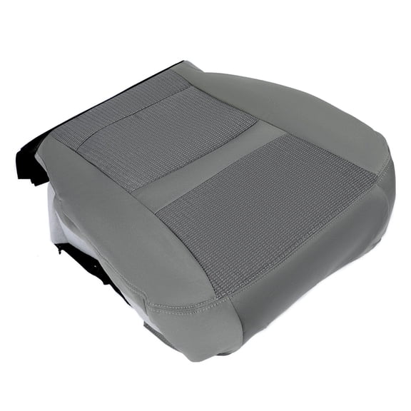 Driver Bottom Seat Cover Dark Grey For 2006-2010 08 Dodge Ram 1500 2500 3500 SLT