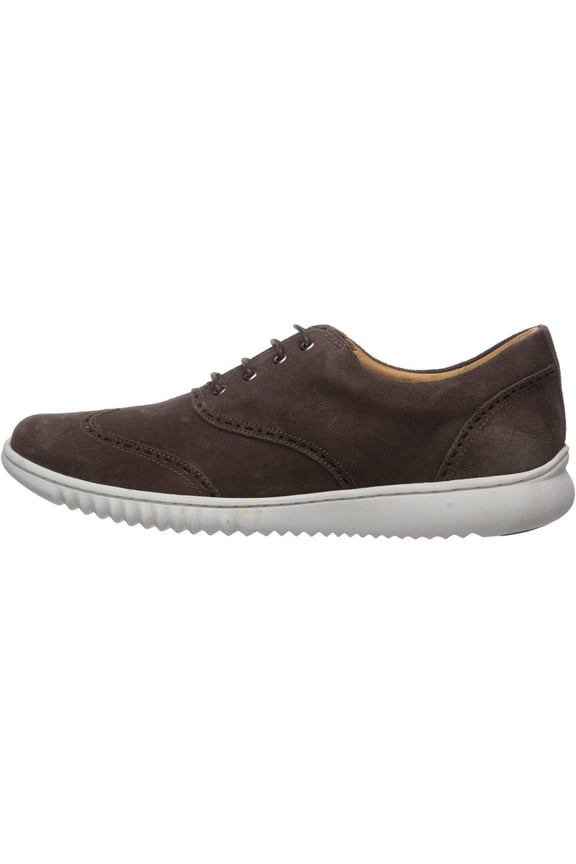 Men's Geuine Leather Wingtip Oxford with Sneaker Sole Ankle B...