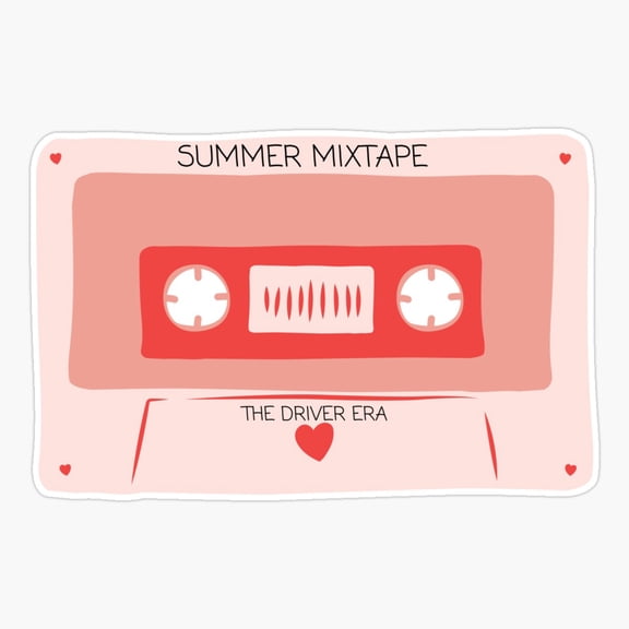 Driver Era Summer Mixtape Music Vinyl Decal Sticker