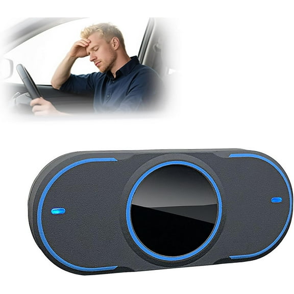 Driver Fatigue Alarm Device, Anti-Sleep Alarm Monitor, Dual-Core High-Performance Chip, Safe Driving Alert Captures Face Information Real-time and Reminding Continuously Function