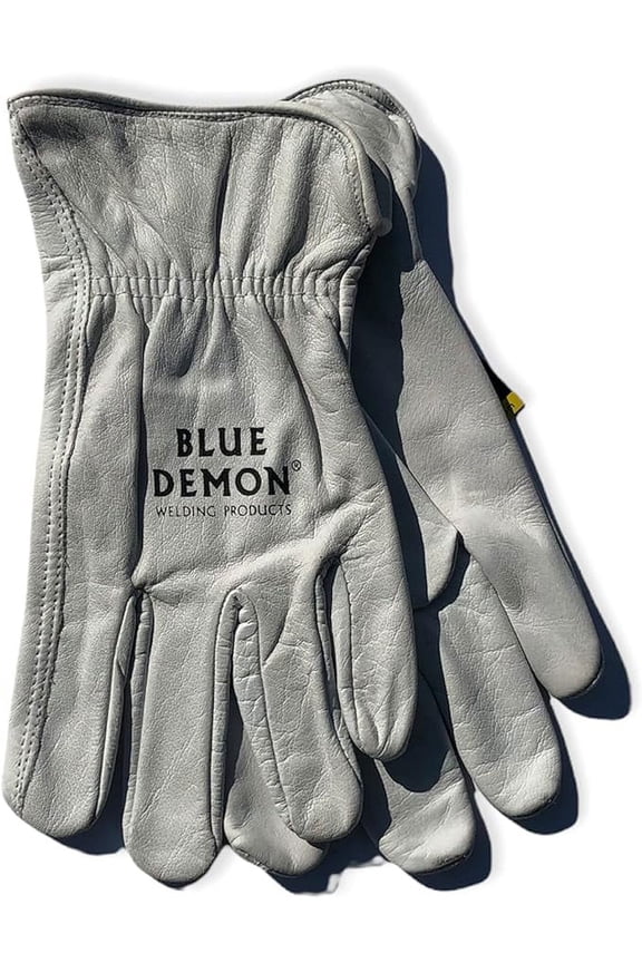 Driver Glove, BUF/Cow, White, Size X-Large