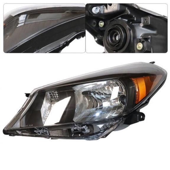 Driver LH Headlight For Toyota Yaris Vitz 2012-2014 Hatchback Halogen Headlamp