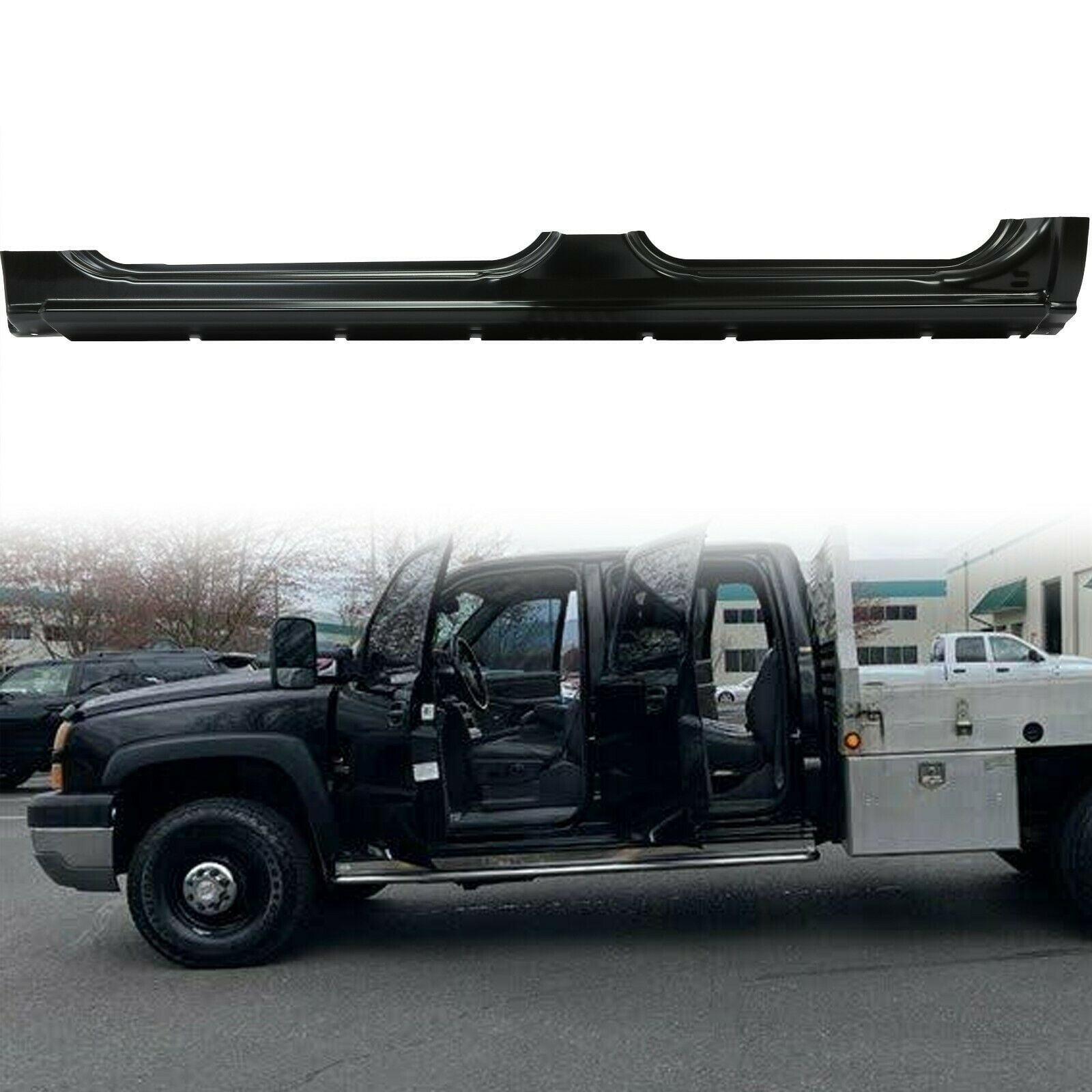 Driver LH Side Crew Cab Rocker Panel for 1999-2007 Chevy Silverado GMC ...