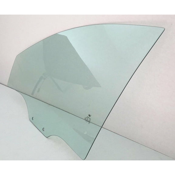 Driver Left Side Door Window Door Glass Compatible with Hyundai Accent 2 Door Hatchback 2007-2011 Models