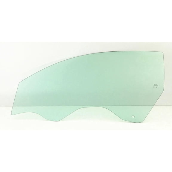 Driver Left Side Door Window Door Glass Compatible with Hyundai Genesis 2 Door Coupe 2010-2016 Models