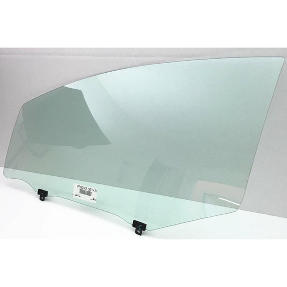 Driver Left Side Front Door Window Door Glass Compatible with Toyota Yaris 2 Door Hatchback 2006-2011 Models