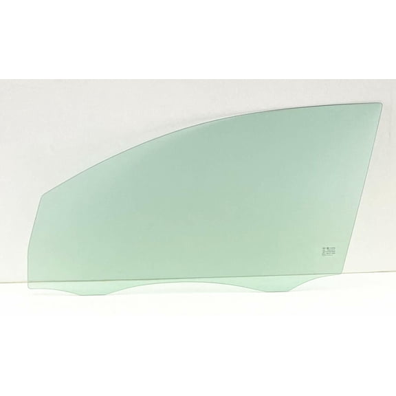 Driver Left Side Front Door Window Door Glass Compatible with Volkswagen Golf / GTI 4 Door Hatchback 2010-2014 Models