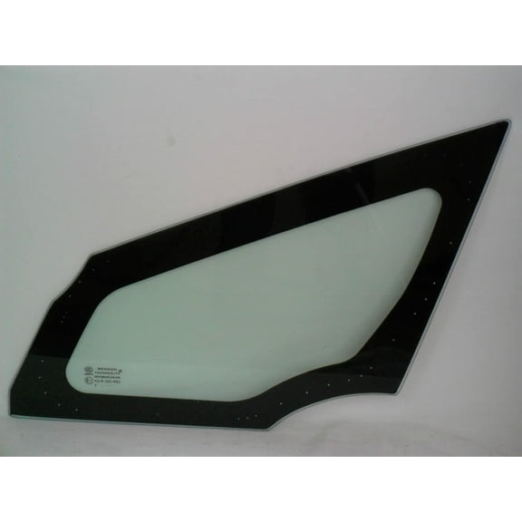 Driver Left Side Front Vent Window Vent Glass Compatible with Honda Fit / Fit EV 4 Door Hatchback 2009-2014 Models