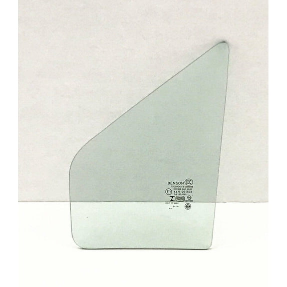 Driver Left Side Front Vent Window Vent Glass Compatible with Toyota Yaris 2/4 Door Hatchback 2012-2019 Models