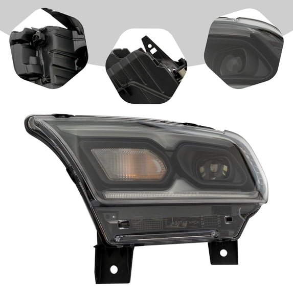 Driver Left Side Headlight, Left Headlight, Headlight Fits 21-23 Durango