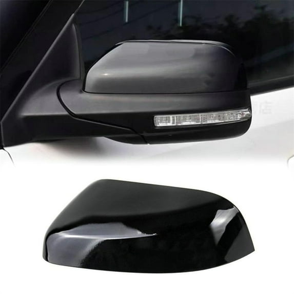 Driver Left Side Mirror Cover Cap Black Color For Ford Explorer 2016-2019