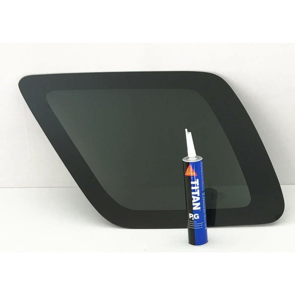 Driver Left Side Quarter Window Quarter Glass Compatible with Mercury Mariner/Mazda Tribute/Ford Escape 2008-2012 Models