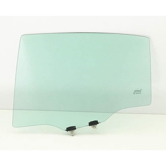 Driver Left Side Rear Door Window Door Glass Compatible with Acura TL 2004-2008 Models