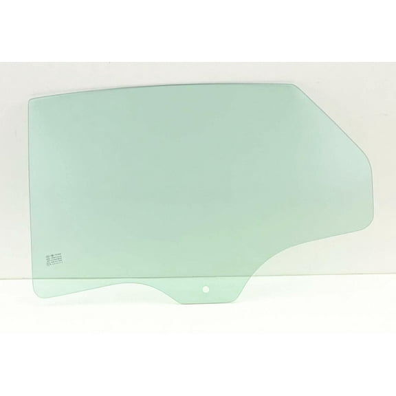 Driver Left Side Rear Door Window Door Glass Compatible with Ford Fusion 4 Door Sedan 2013-2020 Models