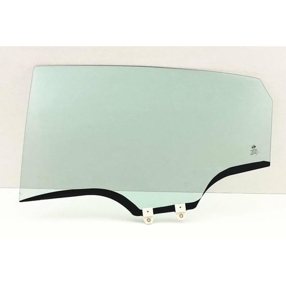 Driver Left Side Rear Door Window Door Glass Compatible with Honda Civic 4 Door Hatchback 2017-2021 Models