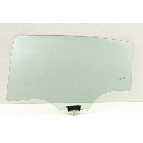 Driver Left Side Rear Door Window Door Glass Compatible with Hyundai Elantra 4 Door Sedan 2017-2020 Models