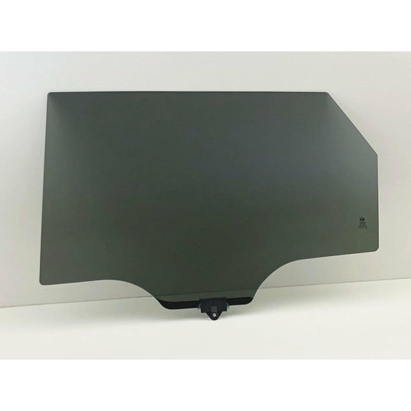 Driver Left Side Rear Door Window Door Glass Compatible with Hyundai Santa Fe 2013-2018 Models / Santa Fe XL 2019 Models