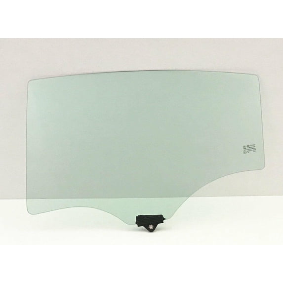 Driver Left Side Rear Door Window Door Glass Compatible with Kia Forte 4 Door Sedan 2014-2018 Models