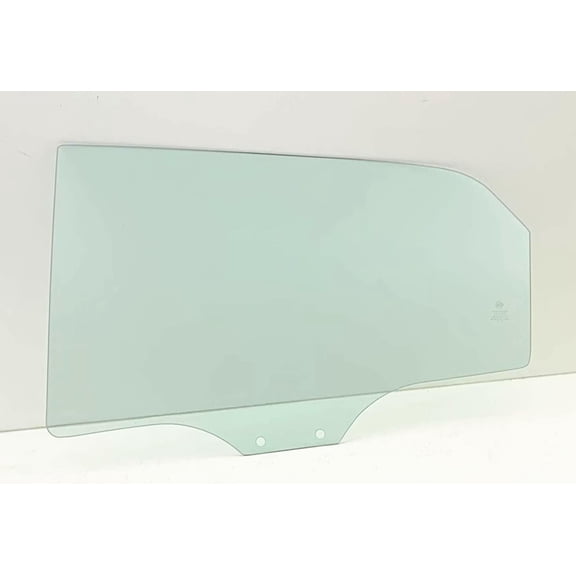 Driver Left Side Rear Door Window Door Glass Compatible with Mazda 2 2011-2015 Models
