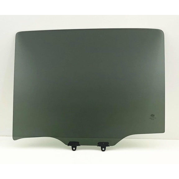 Driver Left Side Rear Door Window Door Glass Compatible with Nissan Titan 2017-2025 / Titan XD 2016-2025 4 Door Crew Cab Models