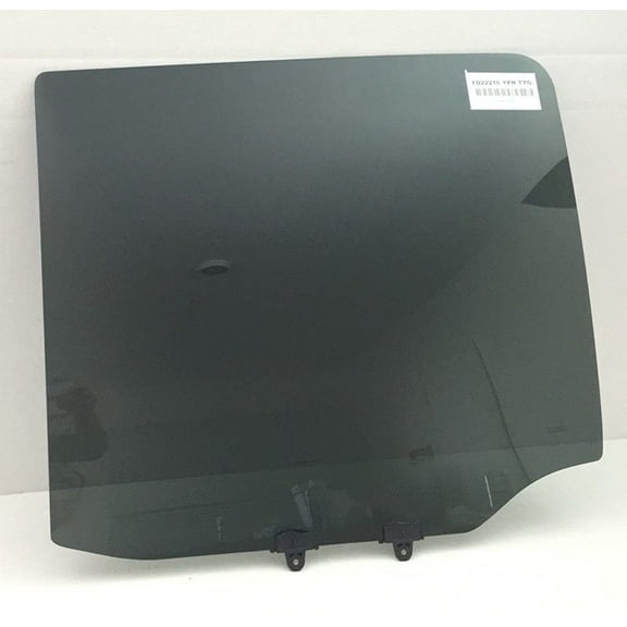 Driver Left Side Rear Door Window Door Glass Compatible with Nissan Titan 4 Door Crew Cab 2004-2015 Models