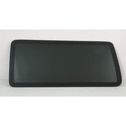 Driver Left Side Rear Quarter Glass Quarter Window Compatible with Jeep Wrangler 2 Door Utility 2007-2010 Models