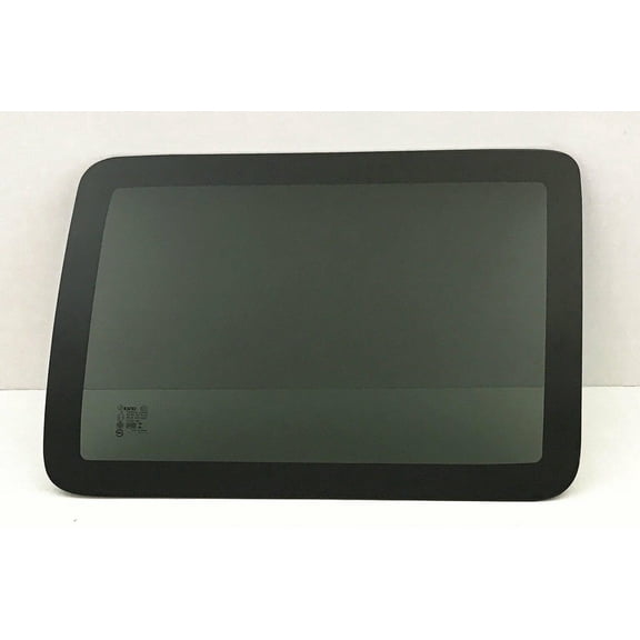 Driver Left Side Rear Quarter Window Quarter Glass Compatible with Jeep Wrangler 4 Door Utility 2007-2010 Models