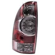 Driver Left Side Rear Tail Brake Light Lamp LED Tail Light Lamp Assembly Compatible with 2005-2015 Toyota Tacoma Replace 8156004160,8155004160