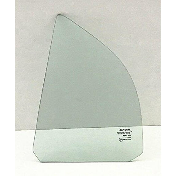 Driver Left Side Rear Vent Window Vent Glass Compatible with Honda Civic 4 Door Sedan 2001-2005 Models