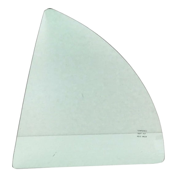 Driver Left Side Rear Vent Window Vent Glass Compatible with Hyundai Accent 4 Door Sedan 1995-1999 Models