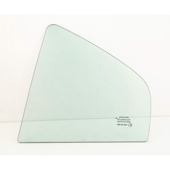 Driver Left Side Rear Vent Window Vent Glass Compatible with Mitsubishi Galant 4 Door Sedan 1999-2003 Models